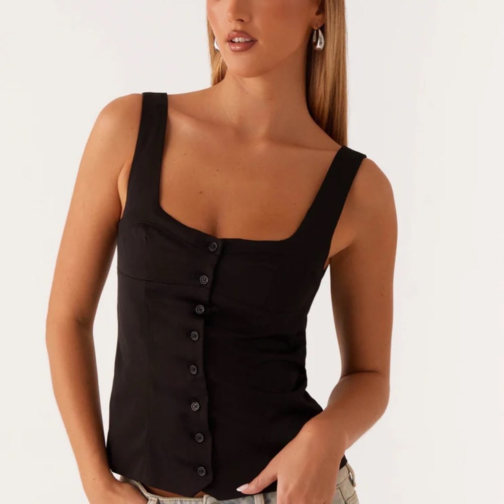 Peppermayo Golden Skies Bustier Panel Top Sold Out